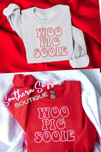 WOO PIG SOOIE EMBROIDERED SWEATSHIRT