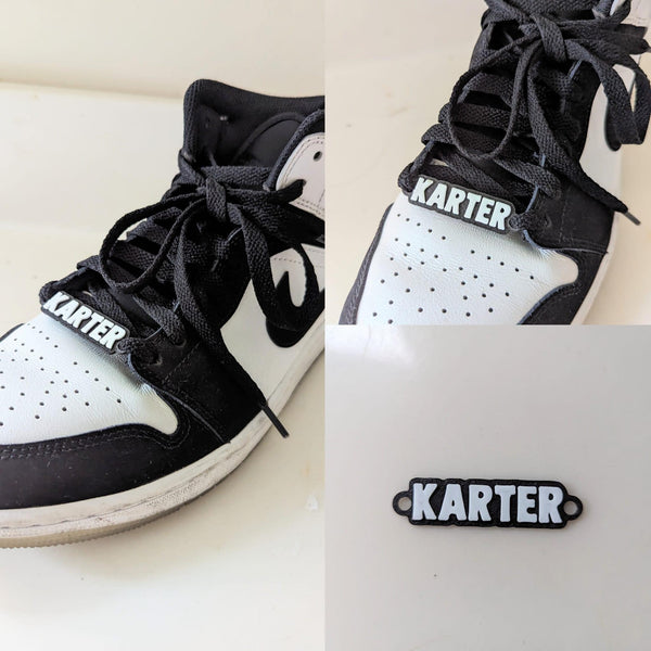 SHOE LACE CUSTOM TAG