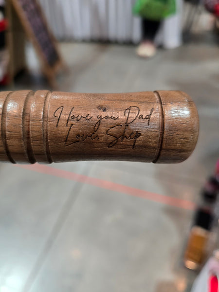 WOODEN DUCK CALLS LASER ENGRAVED