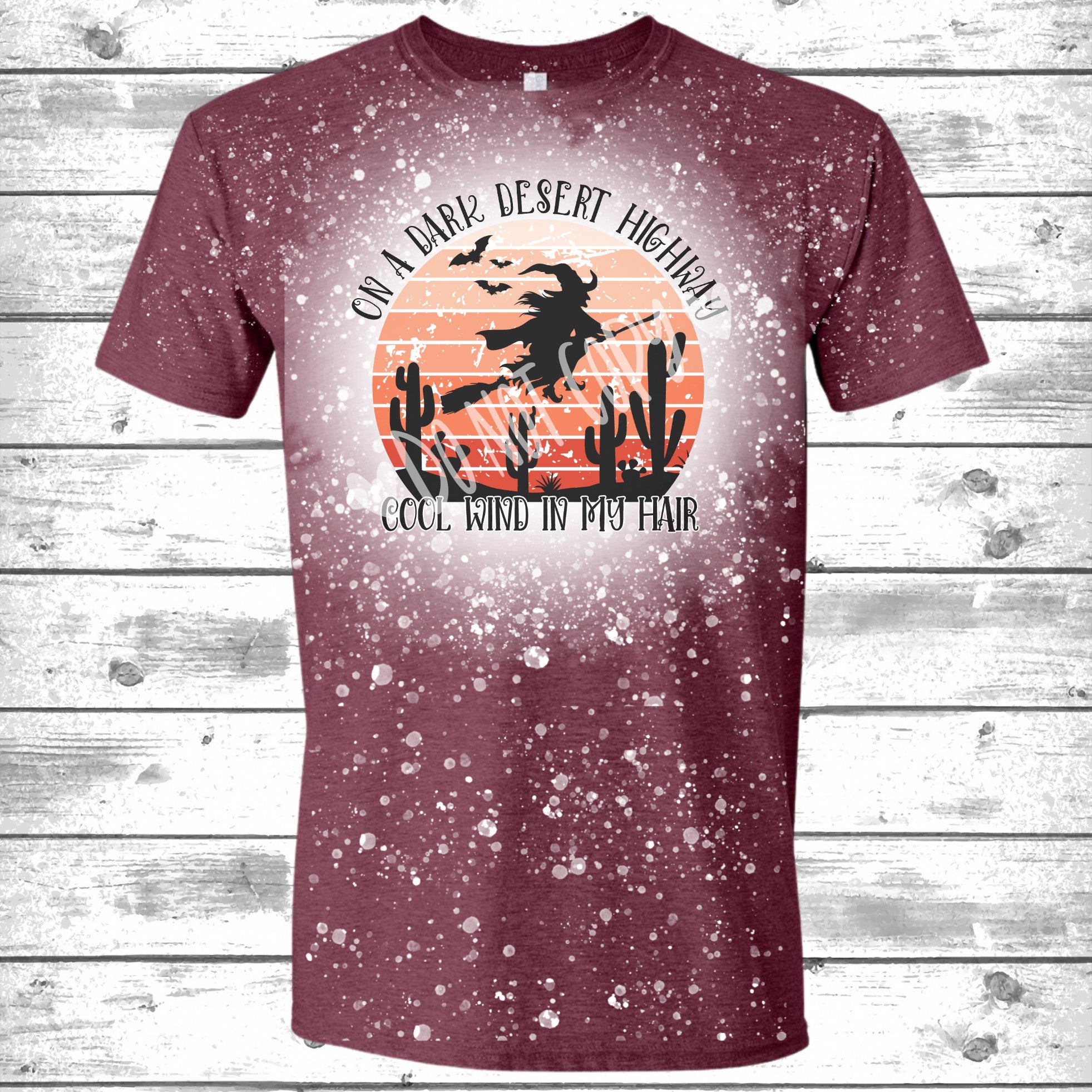 ON A DARK DESERT HIGHWAY - HALLOWEEN GRAPHIC TEE