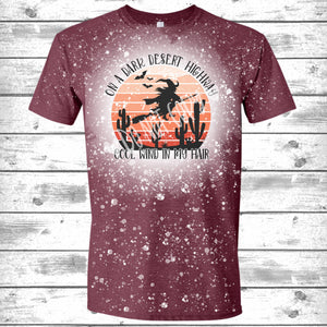 ON A DARK DESERT HIGHWAY - HALLOWEEN GRAPHIC TEE