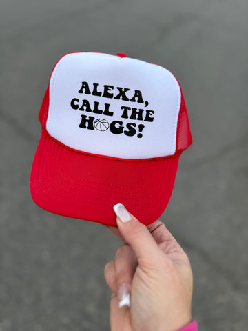 ALEXA, CALL THOSE HOGS TRUCKER HAT