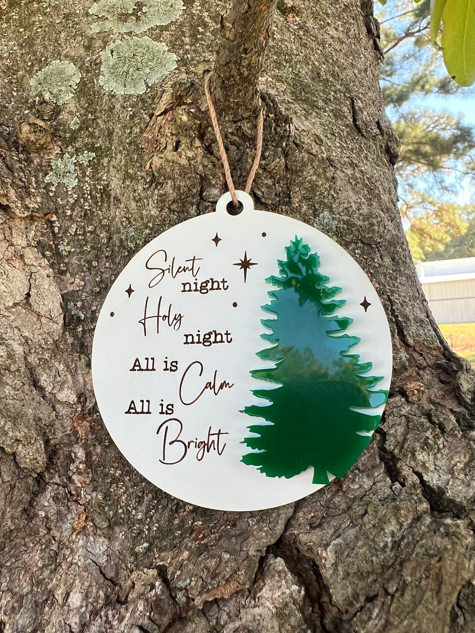 SILENT NIGHT ORNAMENT