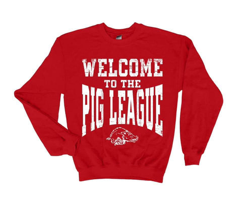 WELCOME TO THE PIG LEAGUE