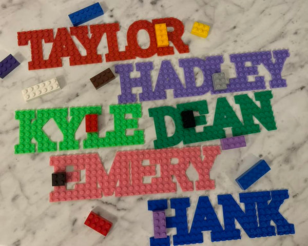 LEGO NAME BRICKS -