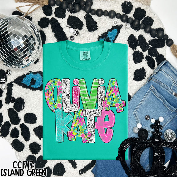 HANDLETTERED BY BAILEY - COLORFUL & PATRIOTIC