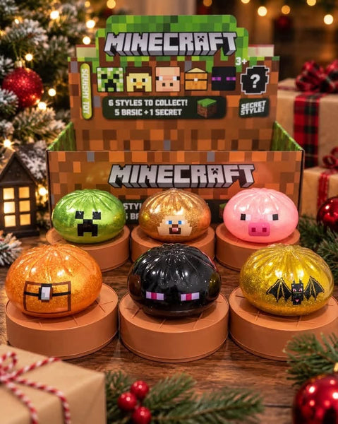 REINDEER & MINECRAFT SQUISHES - CHRISTMAS COLLECTION