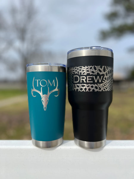 MENS ENGRAVED TUMBLERS