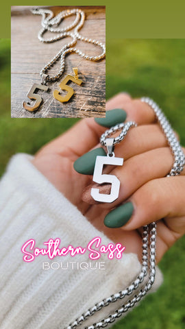 LUCKY NUMBER NECKLACES