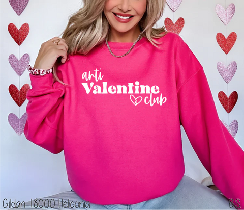 Anti Valentine Club Sweatshirt