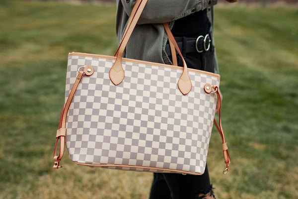 TAYLOR TOTE - CHECKERED