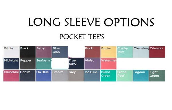 GAME DAY SPORTS EMBROIDERED POCKET TEE