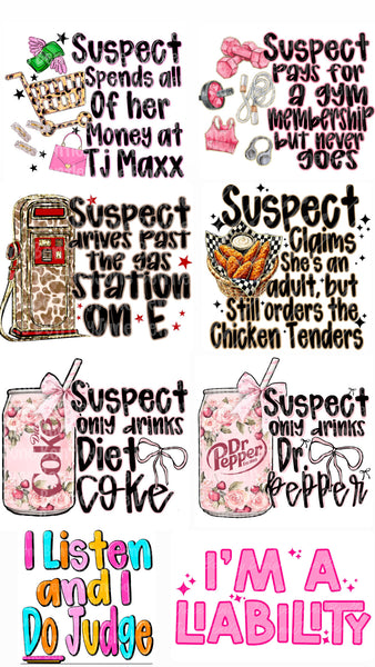 SUSPECT COLLECTION