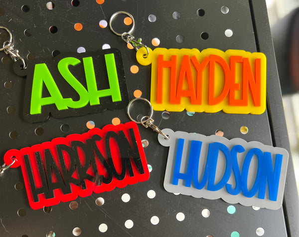 CUSTOM BACKPACK TAG