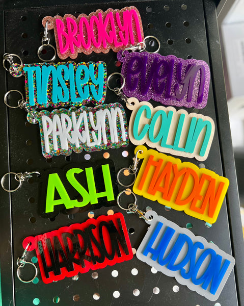 CUSTOM BACKPACK TAG