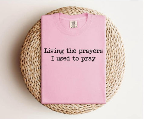 LIVING THE PRAYERS I USE TO PRAY