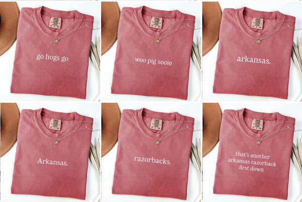 SMALL TALK GRAPHIC TEES - ARKANSAS EDITION