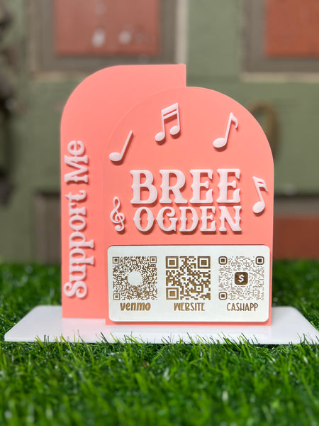 QR CODE CUSTOM BUSINESS SIGNS