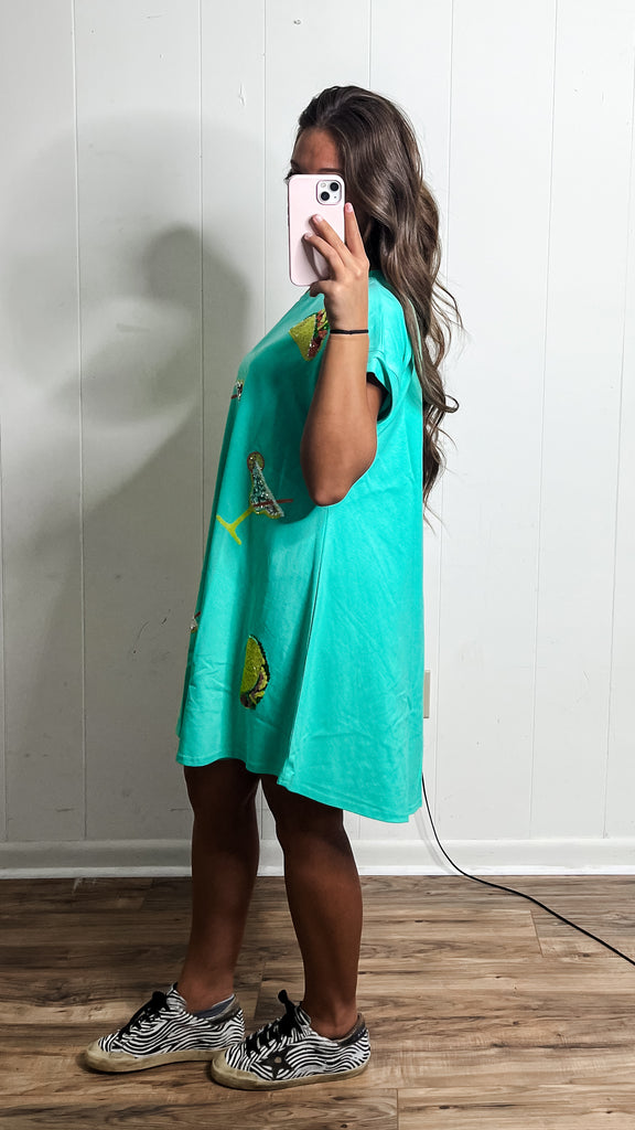 MARGS & TACOS SEQUIN COTTON LOOSE FIT DRESS SOUTHERNSASSAR MARGS & TACOS SEQUIN COTTON LOOSE FIT DRESS SOUTHERNSASSAR