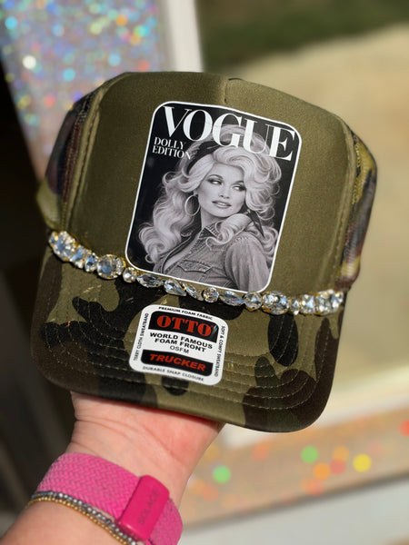 RHINESTONE TRUCKER CUSTOM HATS