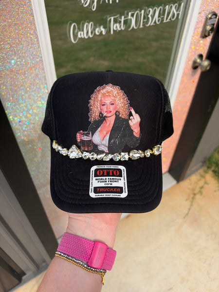 RHINESTONE TRUCKER CUSTOM HATS