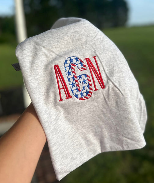 PATRIOTIC EMBROIDERED SUMMER COLLECTION