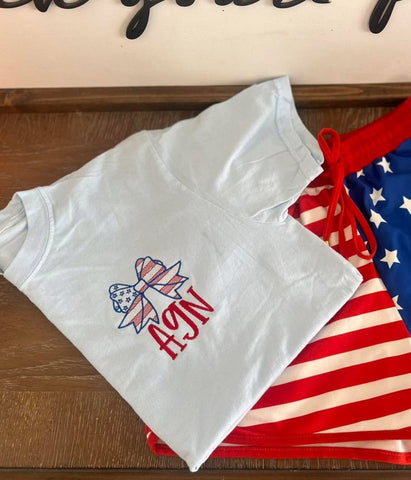 PATRIOTIC EMBROIDERED SUMMER COLLECTION