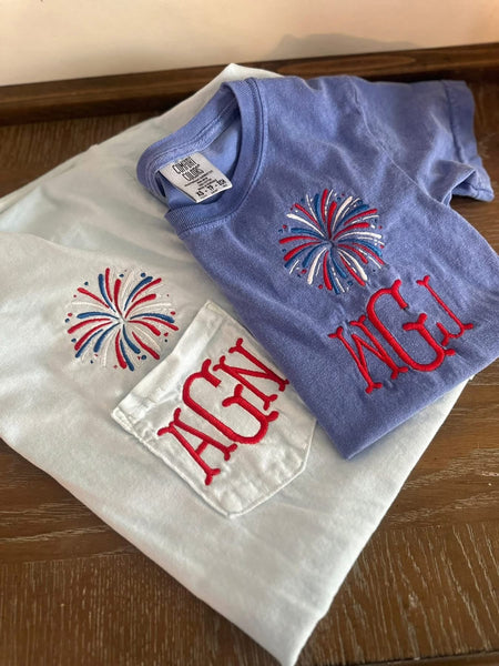 PATRIOTIC EMBROIDERED SUMMER COLLECTION