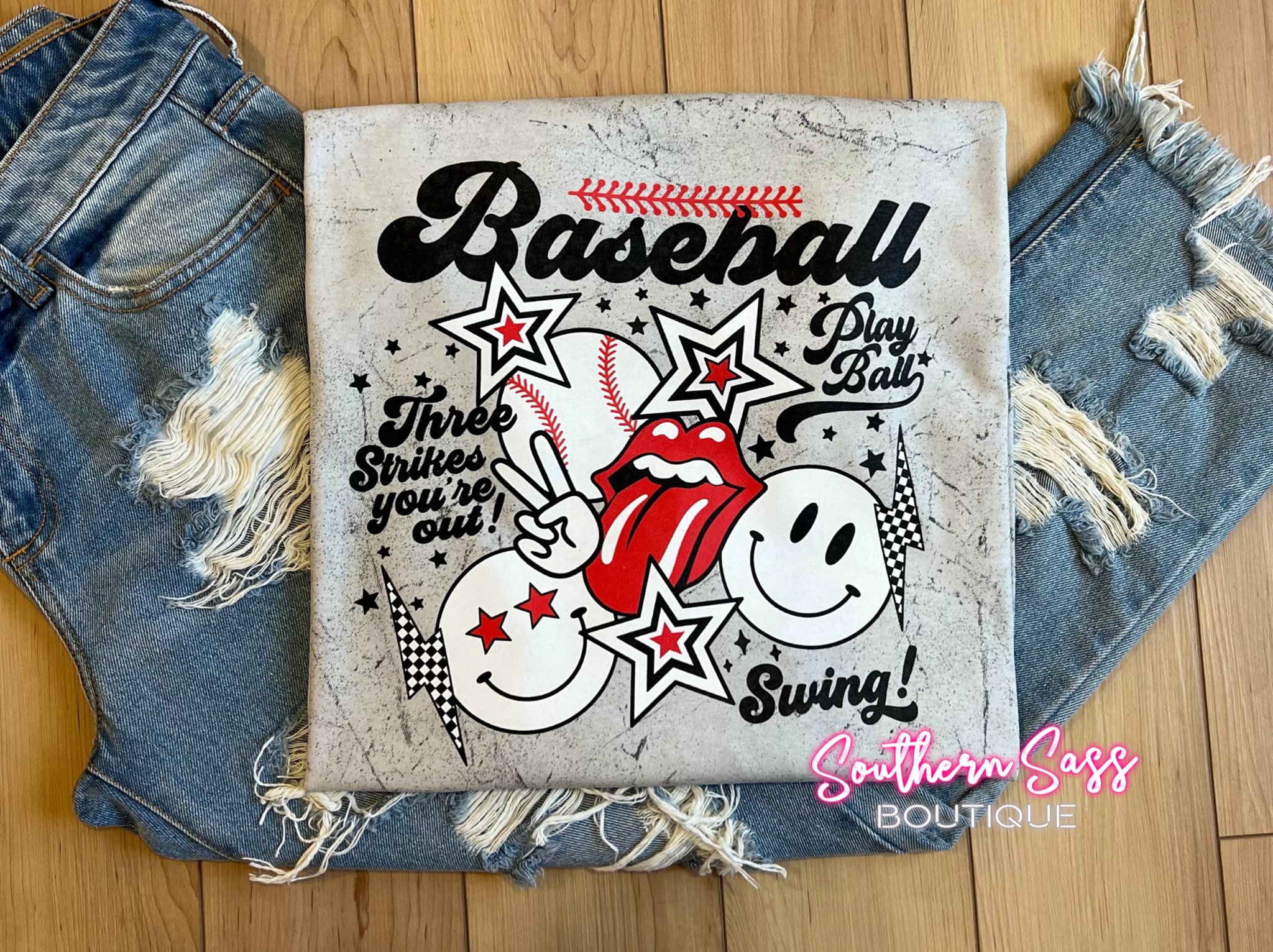 BASEBALL RETRO TEE