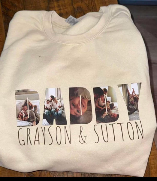 CUSTOM PHOTO CREWNECKS