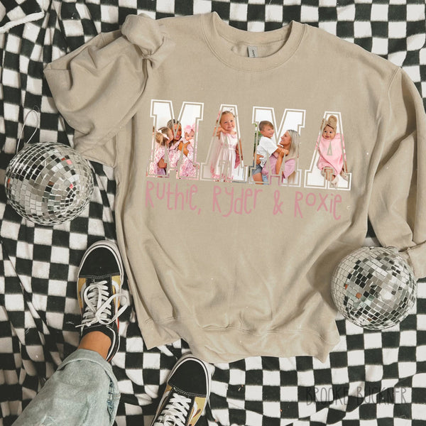 CUSTOM PHOTO CREWNECKS