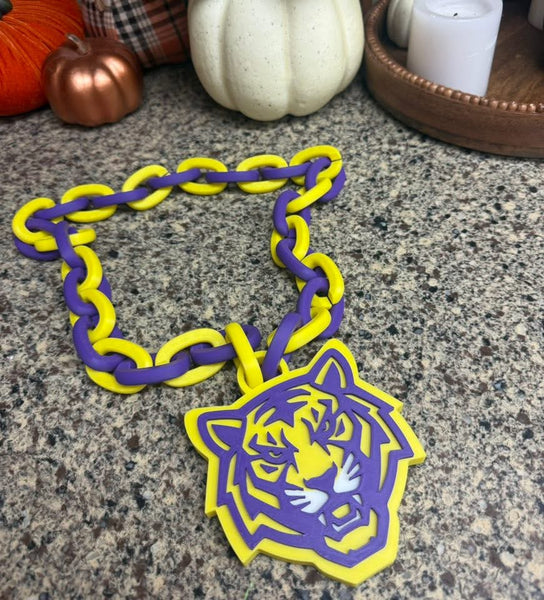 3D PRINTED MASCOT CHAIN NECKLACES