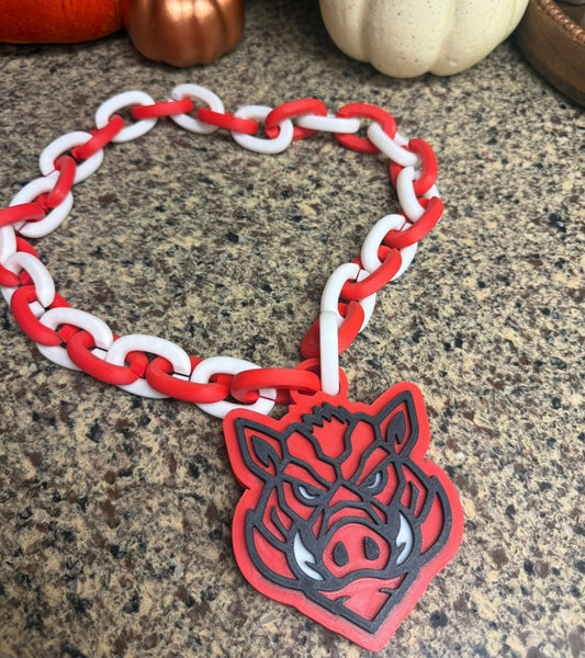 3D PRINTED MASCOT CHAIN NECKLACES