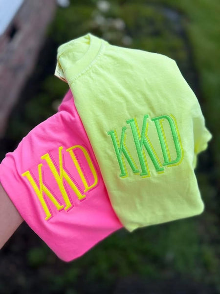 SLOAN SHADOW MONOGRAMMED TEES