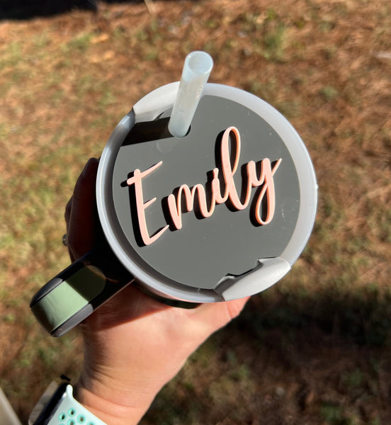 CUSTOM ACRYLIC CUP TOPPERS