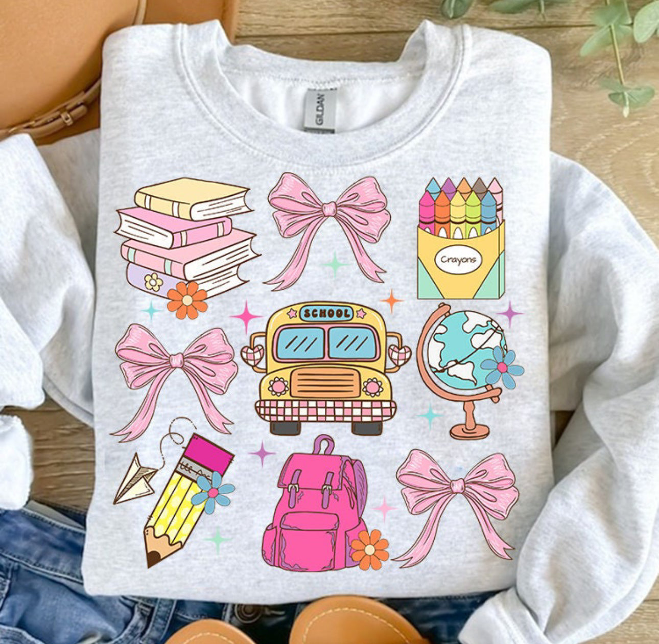 BACK TO SCHOOL COQUETTE GRAPHICS - YOUTH & ADULT