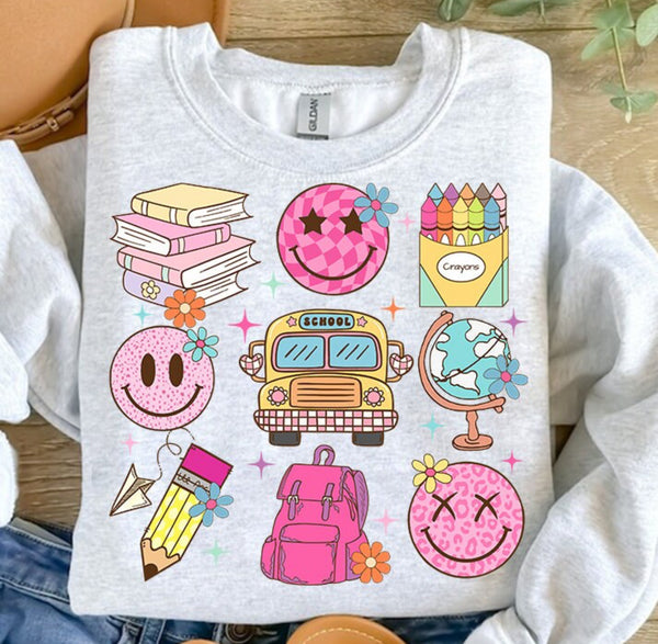 BACK TO SCHOOL COQUETTE GRAPHICS - YOUTH & ADULT