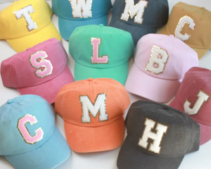 MYSTERY CHENILLE PATCH HATS