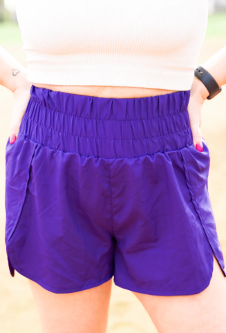 THE RIGHT TRACK RUNNING SHORTS