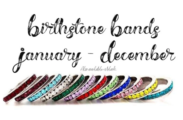 BIRTHSTONE BAND SALE
