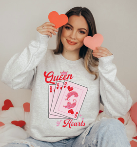 QUEEN OF HEARTS SWEATSHIRT