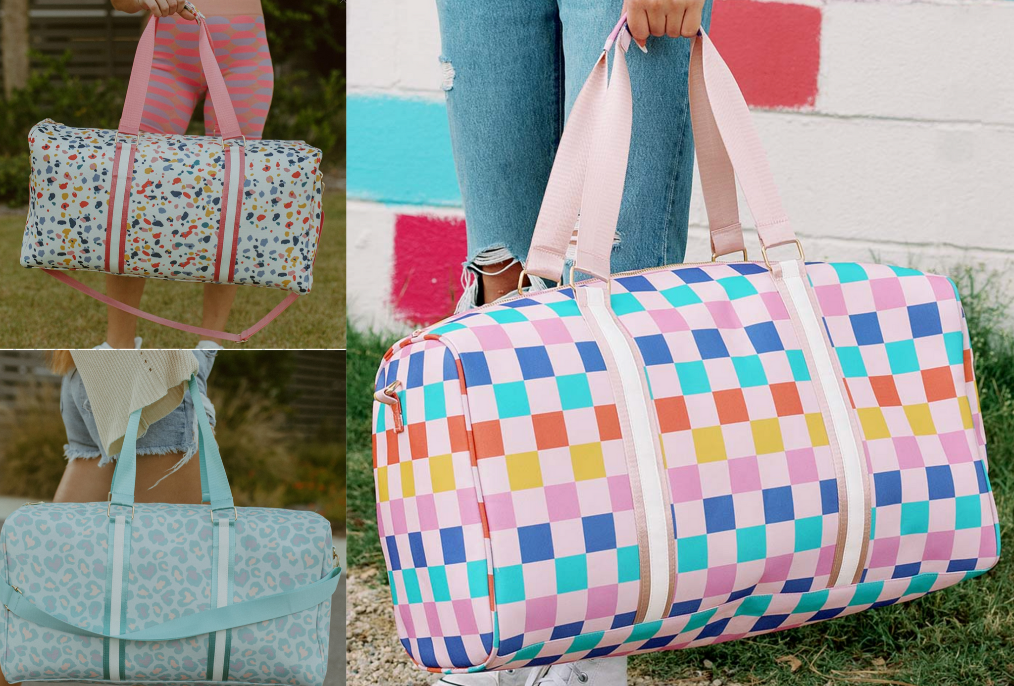 PRINTED WEEKENDER BAGS