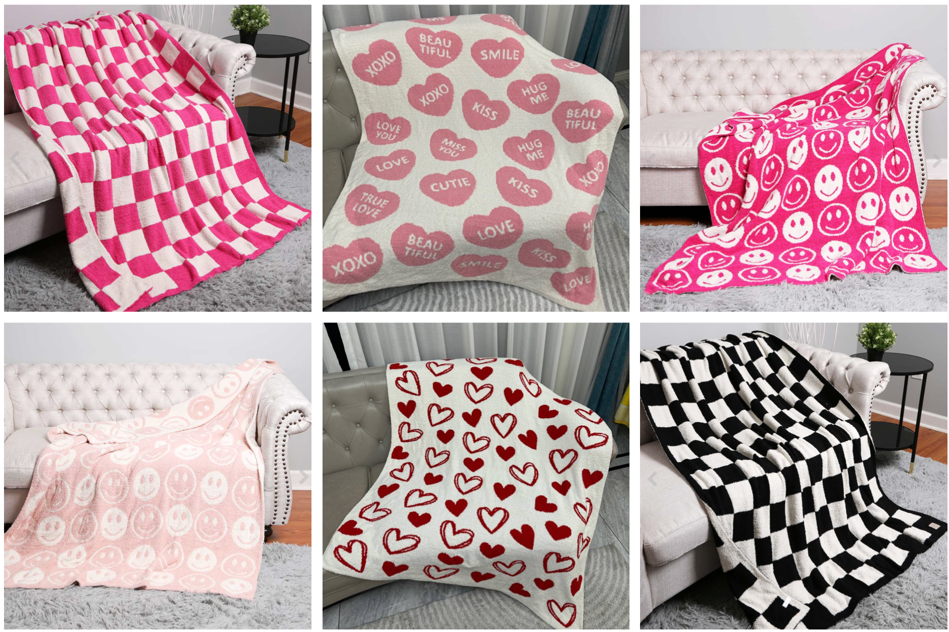LUXE BLANKETS FOR LOVE DAY