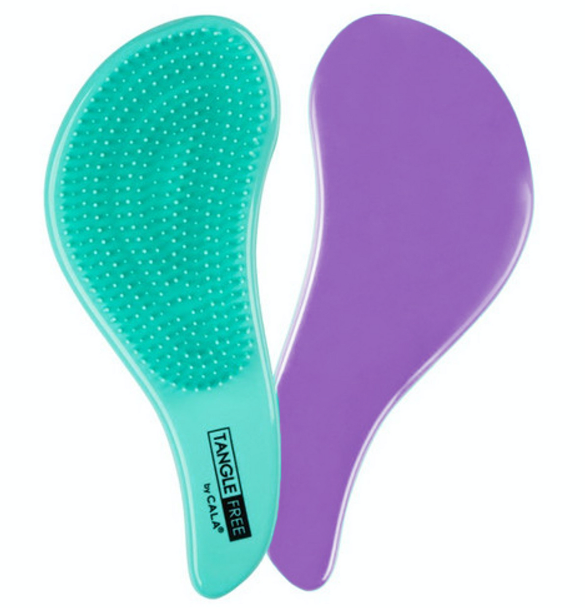 Tangle Free Hair Brush- Purple/Teal-