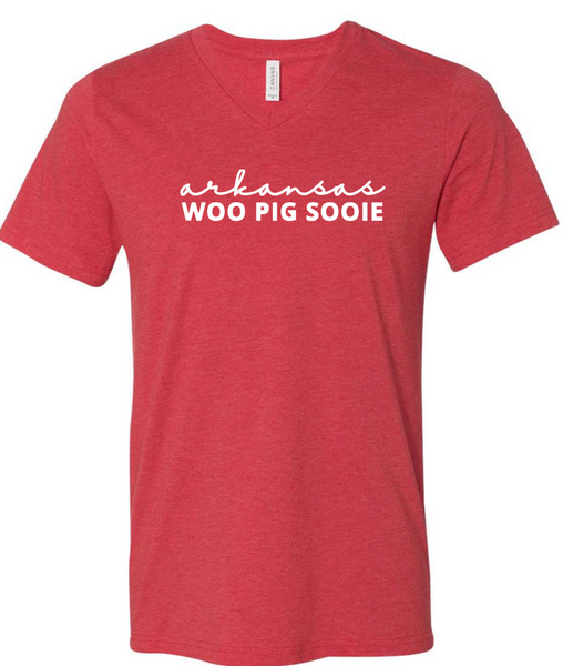 $15 RED BELLA + CANVAS VNECK SALE