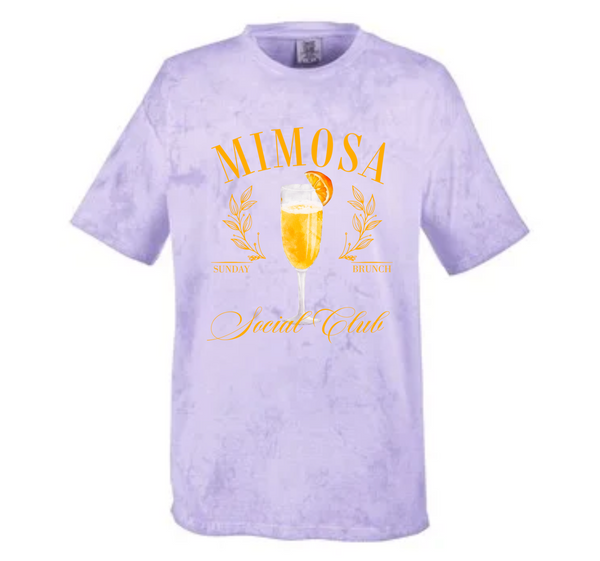 MIMOSA SOCIAL CLUB SHIRT- CC COLOR BLAST