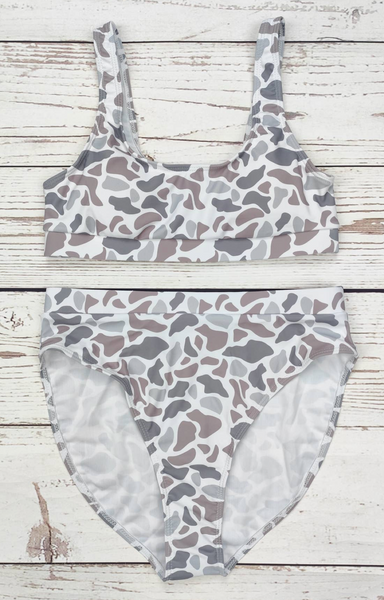 GREY CAMO - WHOLE FAMILY SWIM COLLECTION