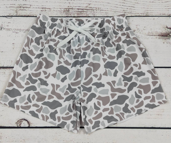 GREY CAMO - WHOLE FAMILY SWIM COLLECTION