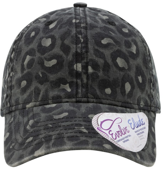 Women's Garment-Washed Fashion Print Cap - HATTIE