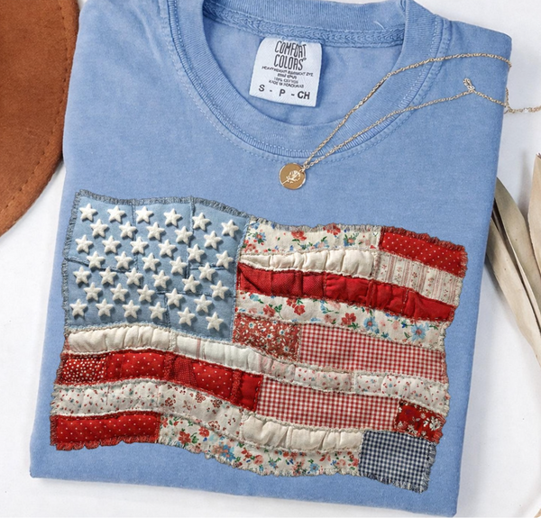 Faux Quilted American Collection - 2/$35